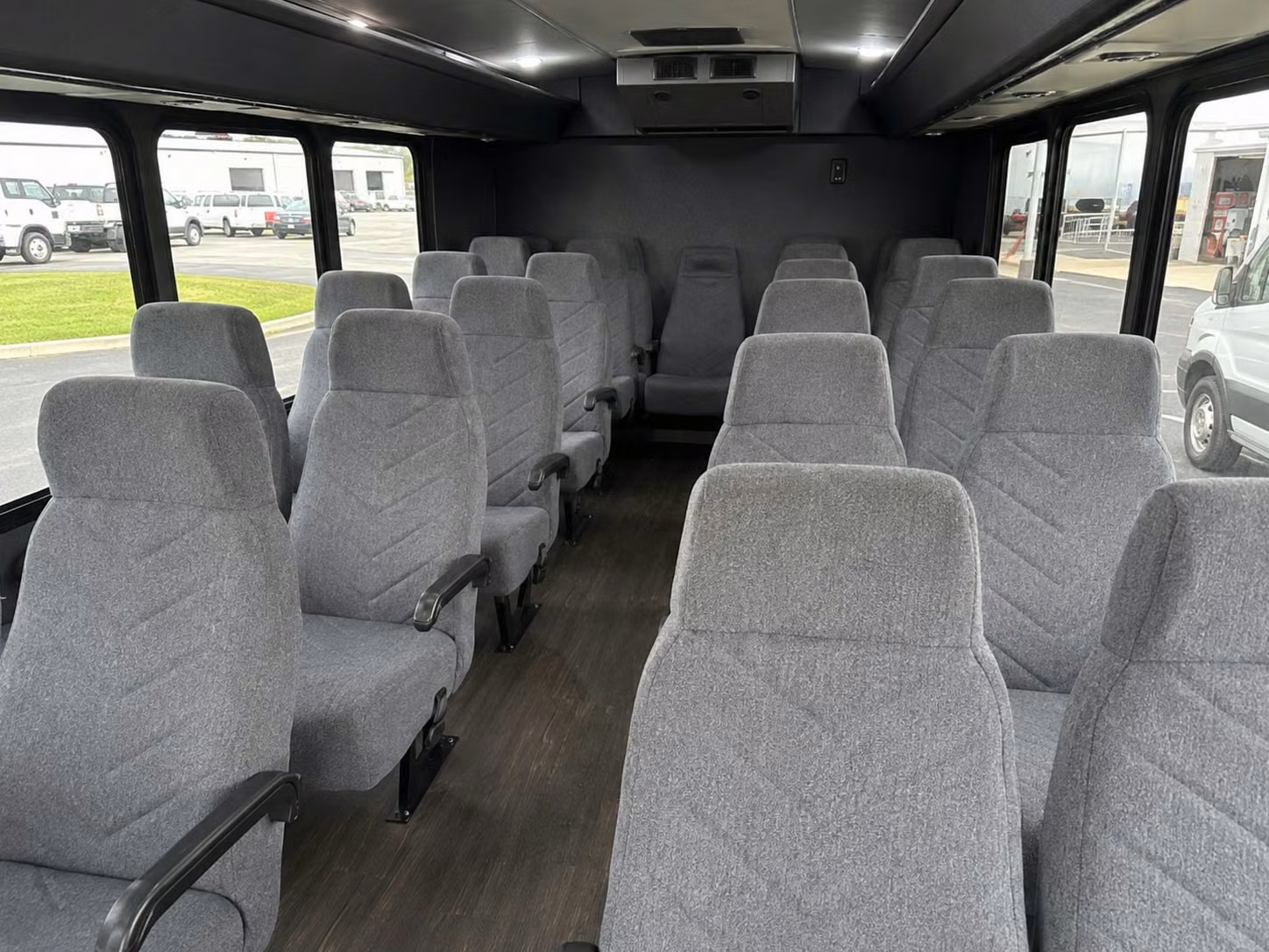 20 passenger minibus interior
