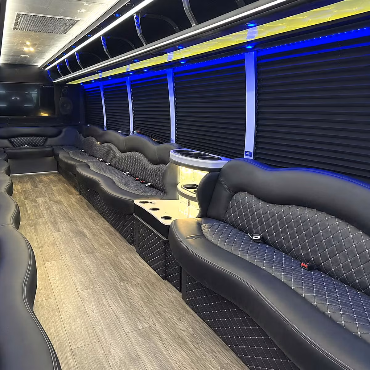 party bus interior