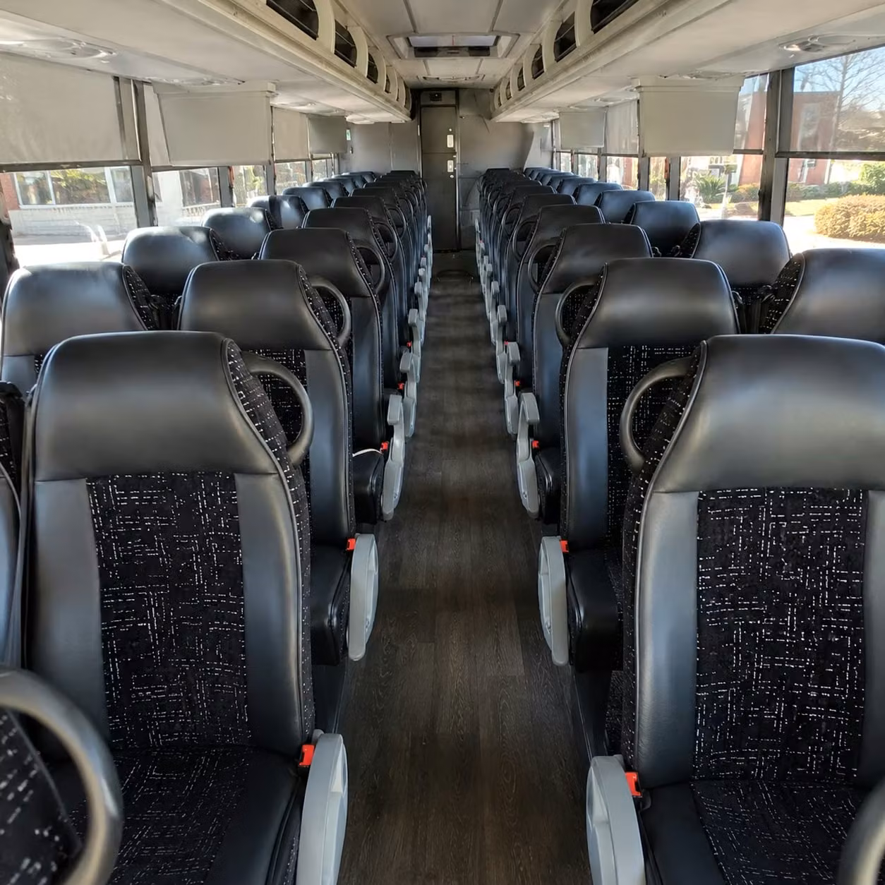 salem charter bus interior