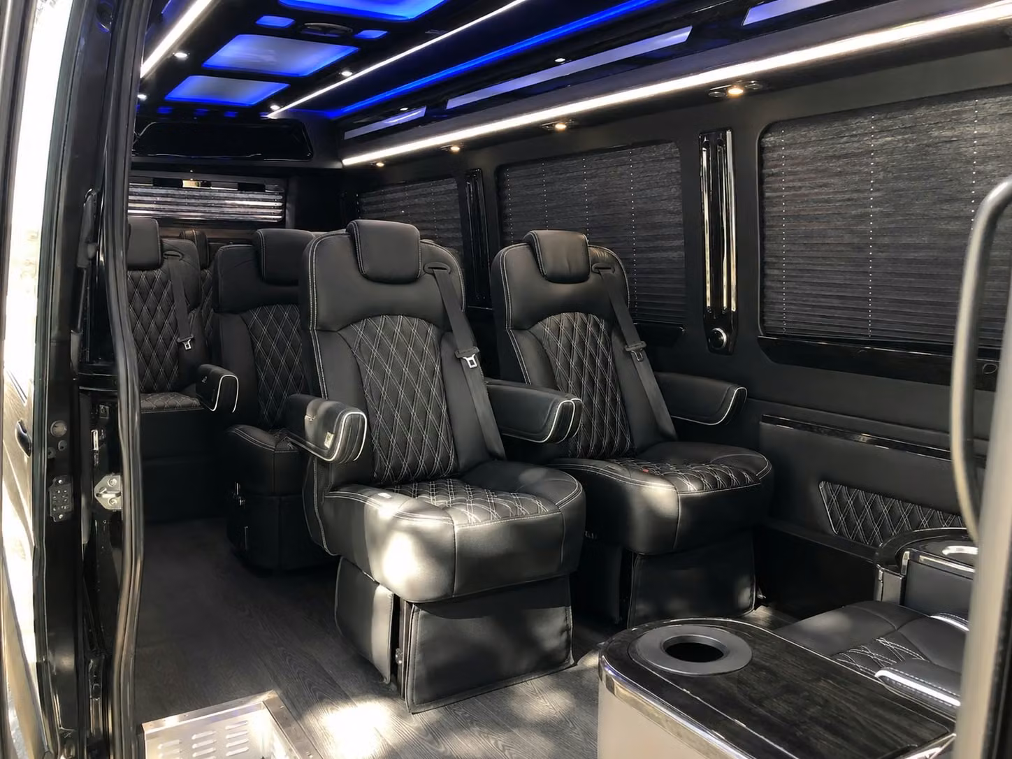 sprinter van with driver interior